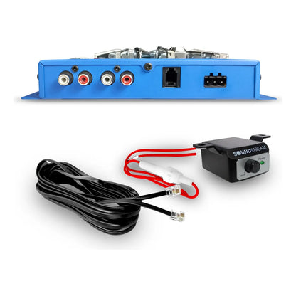Epicentro Restaurador De Bajos Soundstream Bxm-100str Color Azul Marino
