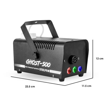 Camara De Humo 500w Alambrica Y Inalambrica C/leds Color Negro