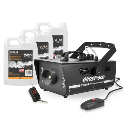 Camara De Humo Steelpro 900w + 3litros De Liquido De Humo