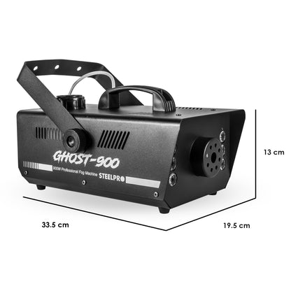 Camara De Humo 900w Steelpro Color Negro
