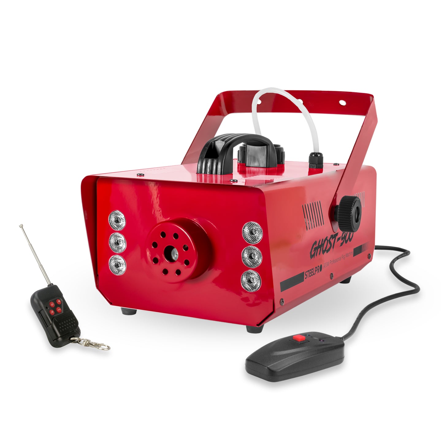 Camara De Humo 900w Steelpro Color Rojo