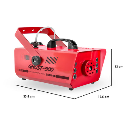 Camara De Humo 900w Steelpro Color Rojo