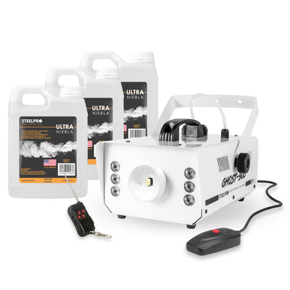 Camara De Humo Steelpro 900w + 3litros De Liquido De Humo