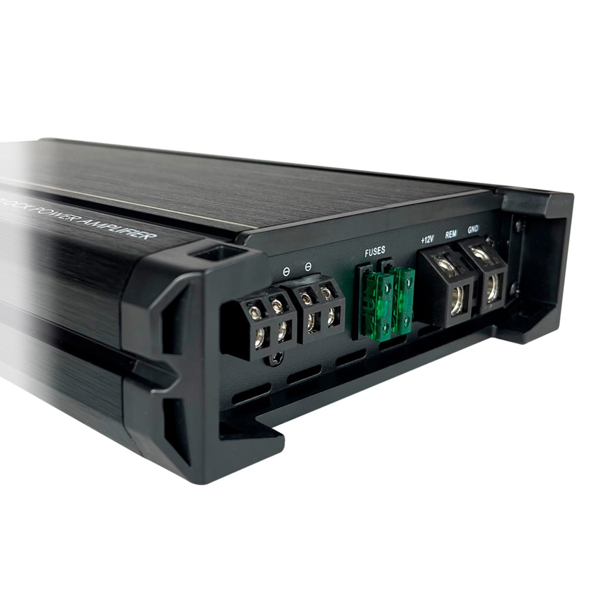 Amplificador Nano 1600 Steelpro para Subwoofer Monoblock Bass 1600W MAX 2 Ohm estable Alto Rendimiento Open Show, Crossover LPF/FULL, Bass Boost 12 dB, Fase Variable, Control de Bajos