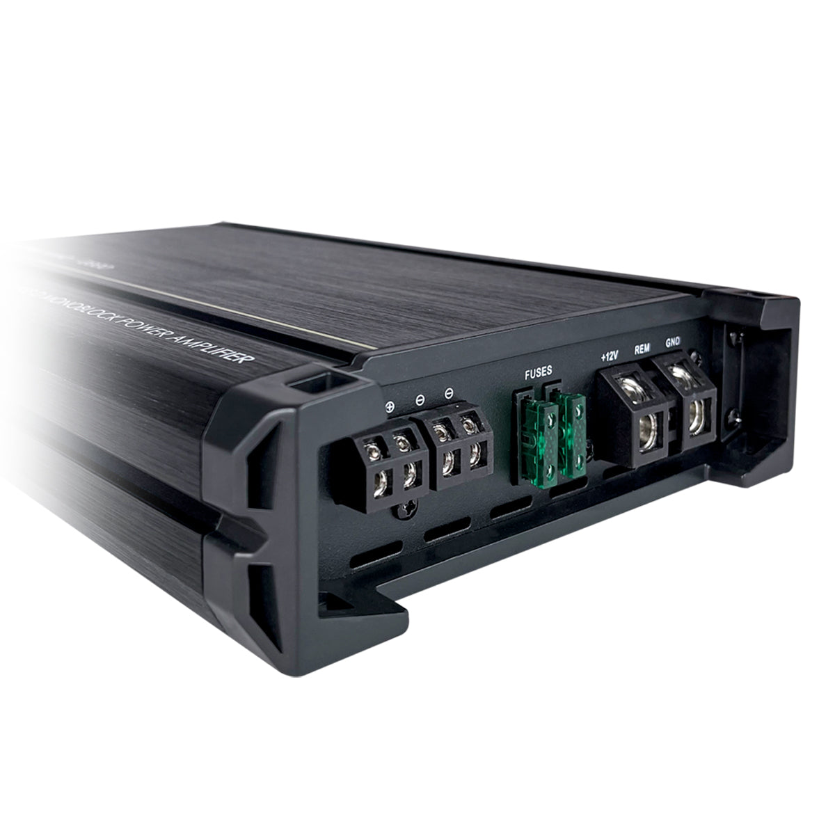 Amplificador Nano 2000 Clase D Steelpro para Subwoofer Monoblock Bass 2000W MAX 1 Ohm estable Alto Rendimiento Open Show, LPF, Bass Boost 12 dB,Filtro Subsonico, Fase Variable, Control de Bajos