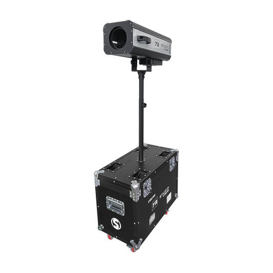 Seguidor Profesional 230w 6colores Zoom Doble Enfoque Teatro STUDIO-7R Steelpro