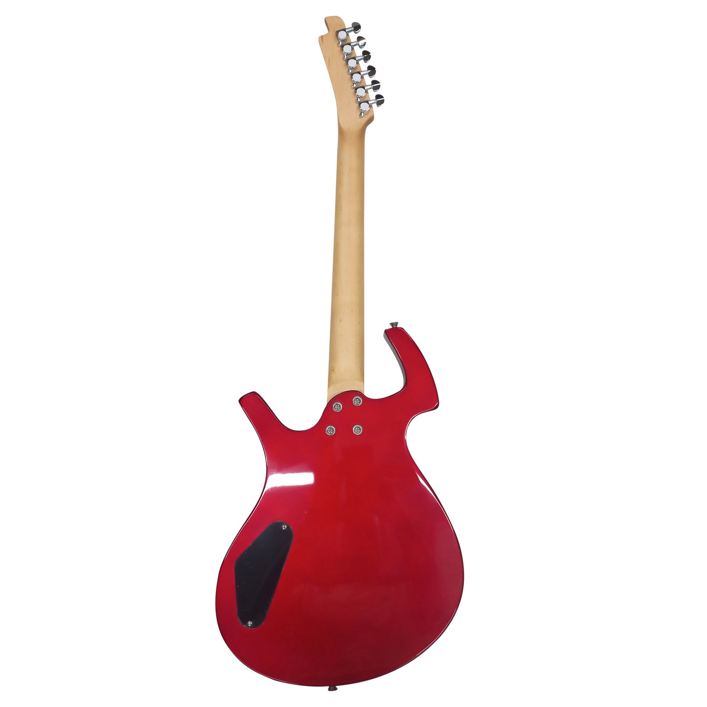 036-SK Kit Guitarra Eléctrica Candy Apple Red Con Amplificador 20W y Accesorios Para Diestros Jethro By Steelpro