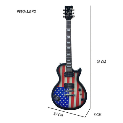 Guitarra Electrica Jethro Series By Steelpro 079-lx