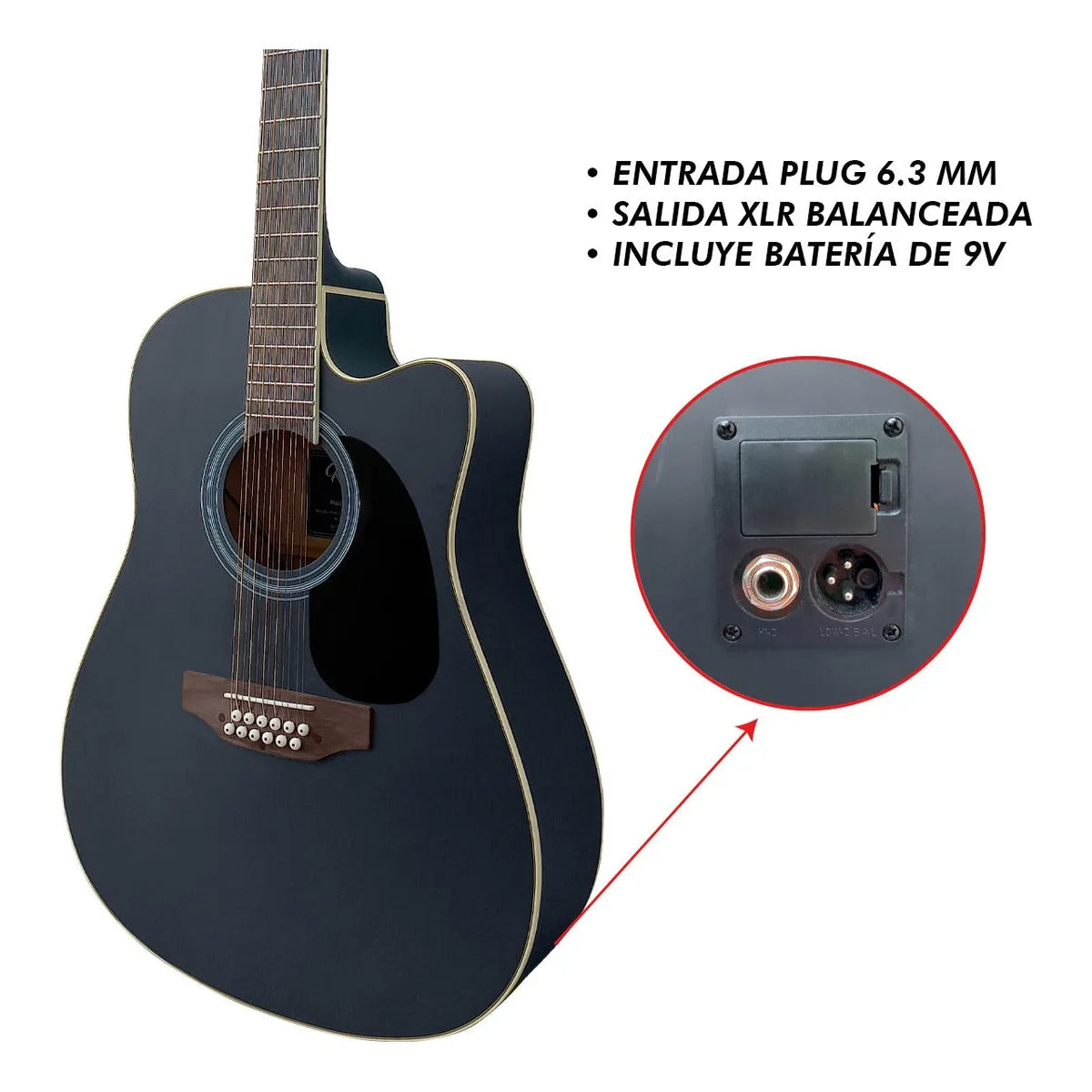 Guitarra Electroacústico Docerola Bridge Doctor By Steelpro