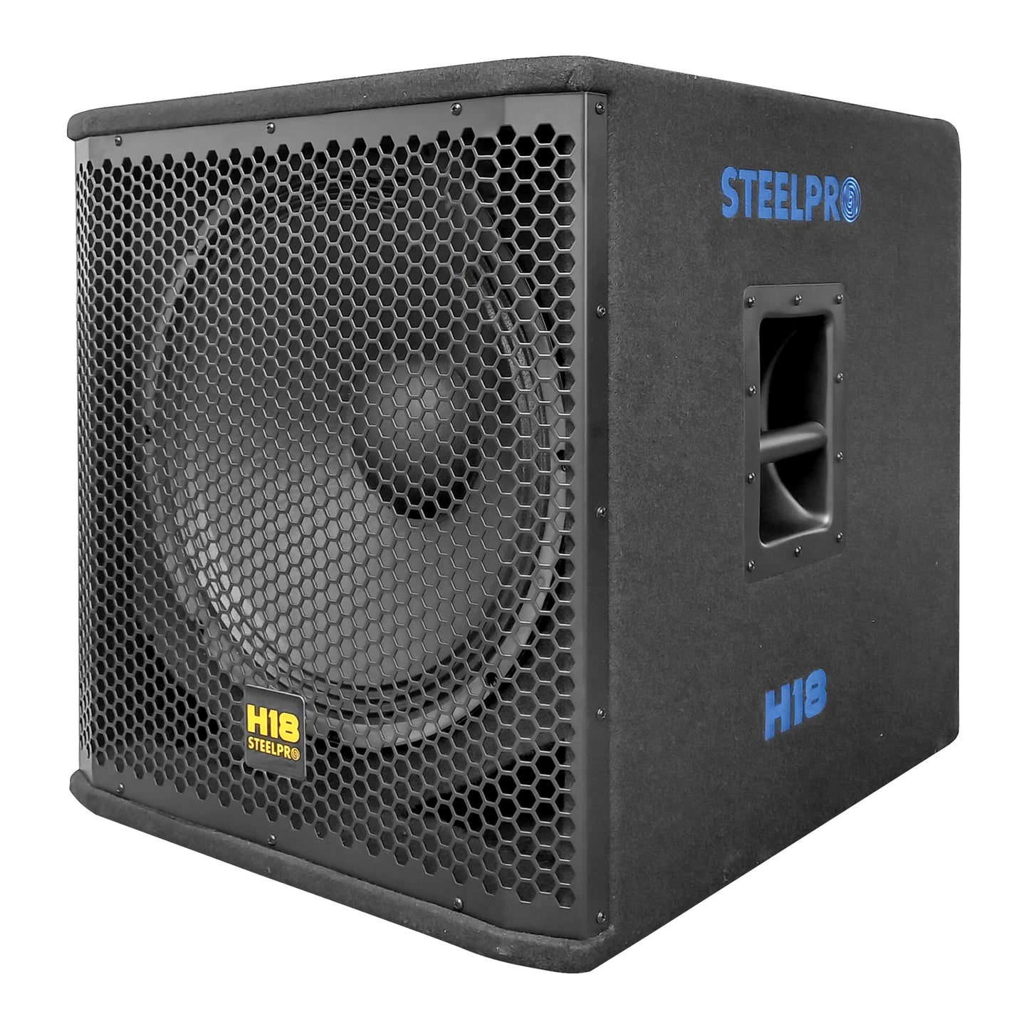 Bajo Amplificado Steelpro Hercules 18 DSP Integrado 400W RMS / 800W MAX