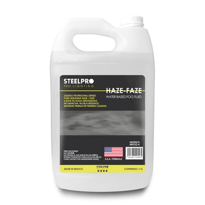 Líquido Para Cámara De Humo Haze Base Agua 1 G Steelpro HPFOG-4