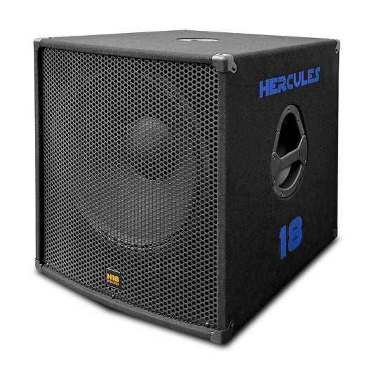 Bocina Steelpro Hercules-18 Crossover Integrado Color Negro