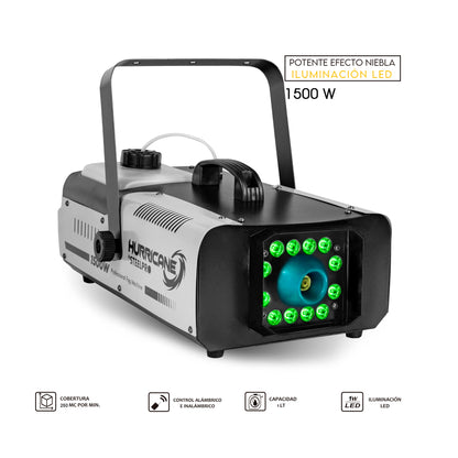 Maquina De Humo 1500w Control Alambrico/inalambrico Steelpro