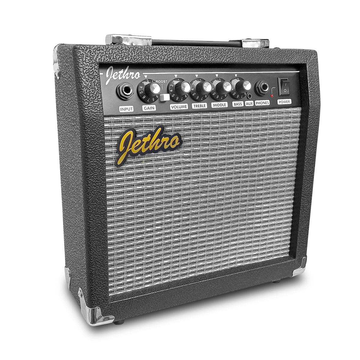 Amplificador Para Guitarra Vintage 20w Jethro Steelpro Negro