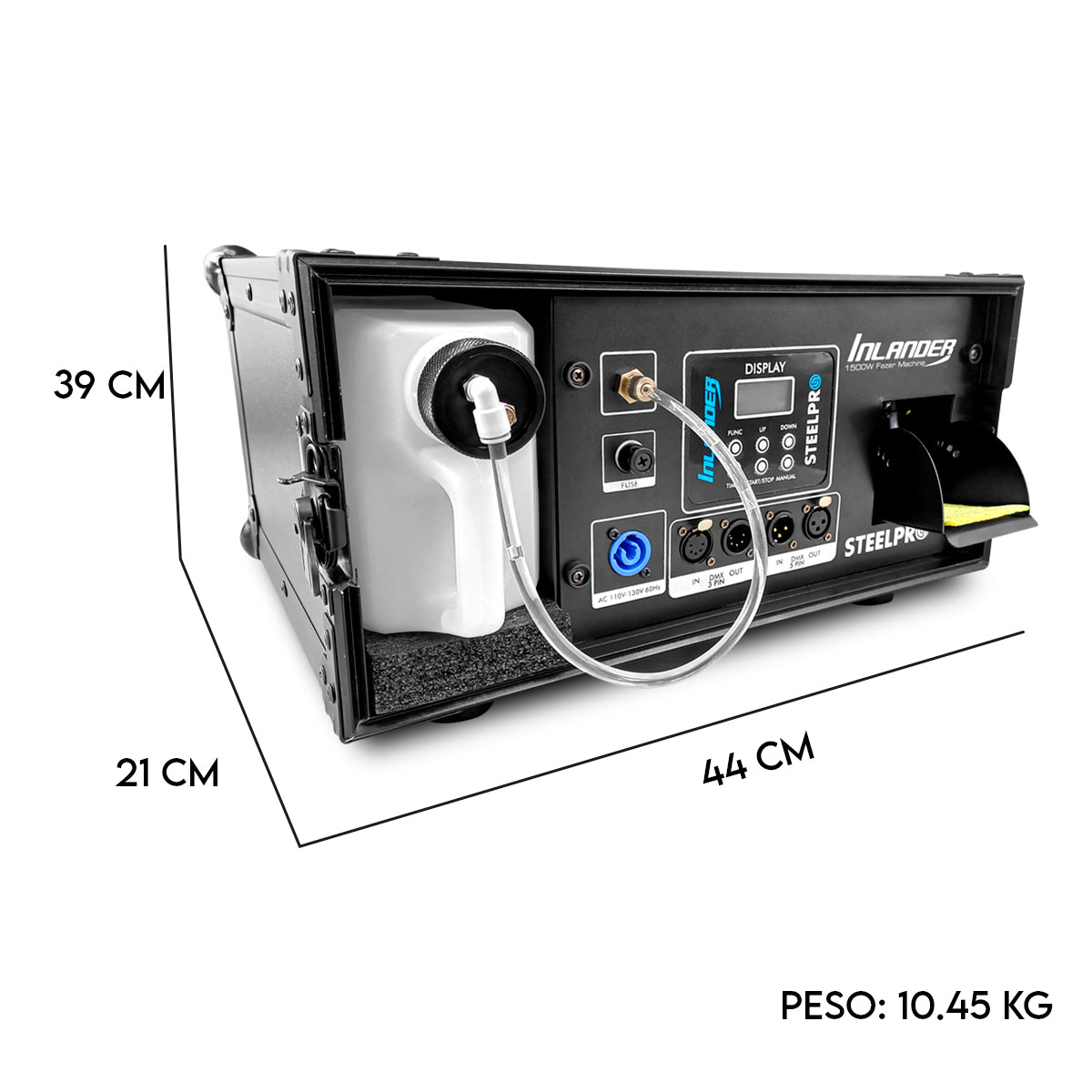 Maquina Humo Fazer Profesional Dmx,1500w Inlander Steelpro