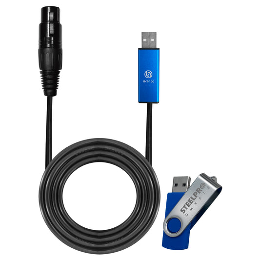 Interface Usb Dmx 512 Freestyler, Linea De Control Steelpro