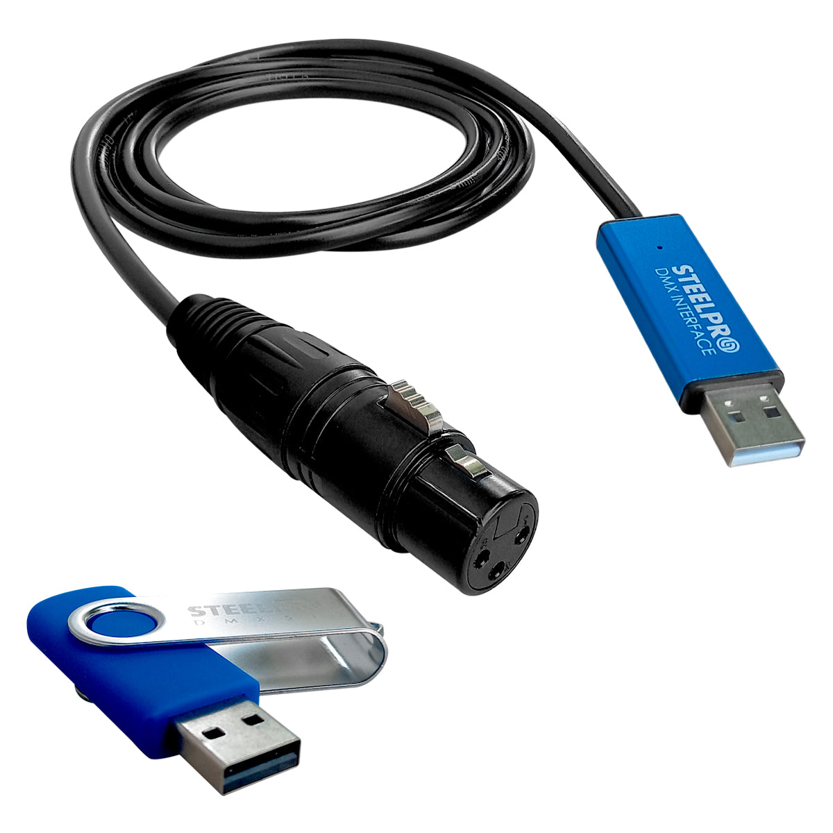 Interface Usb Dmx 512 Freestyler, Linea De Control Steelpro