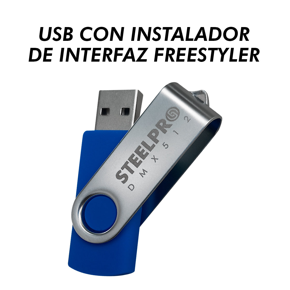 Interface Usb Dmx 512 Freestyler, Linea De Control Steelpro