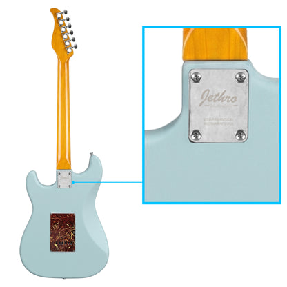 JMB103 The Viper Kit Guitarra Eléctrica Beachside Con Amplificador 20W y Cable Para Diestros Jethro Master Built