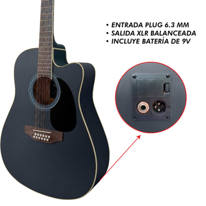 Guitarra Electroacústico Docerola Bridge Doctor By Steelpro