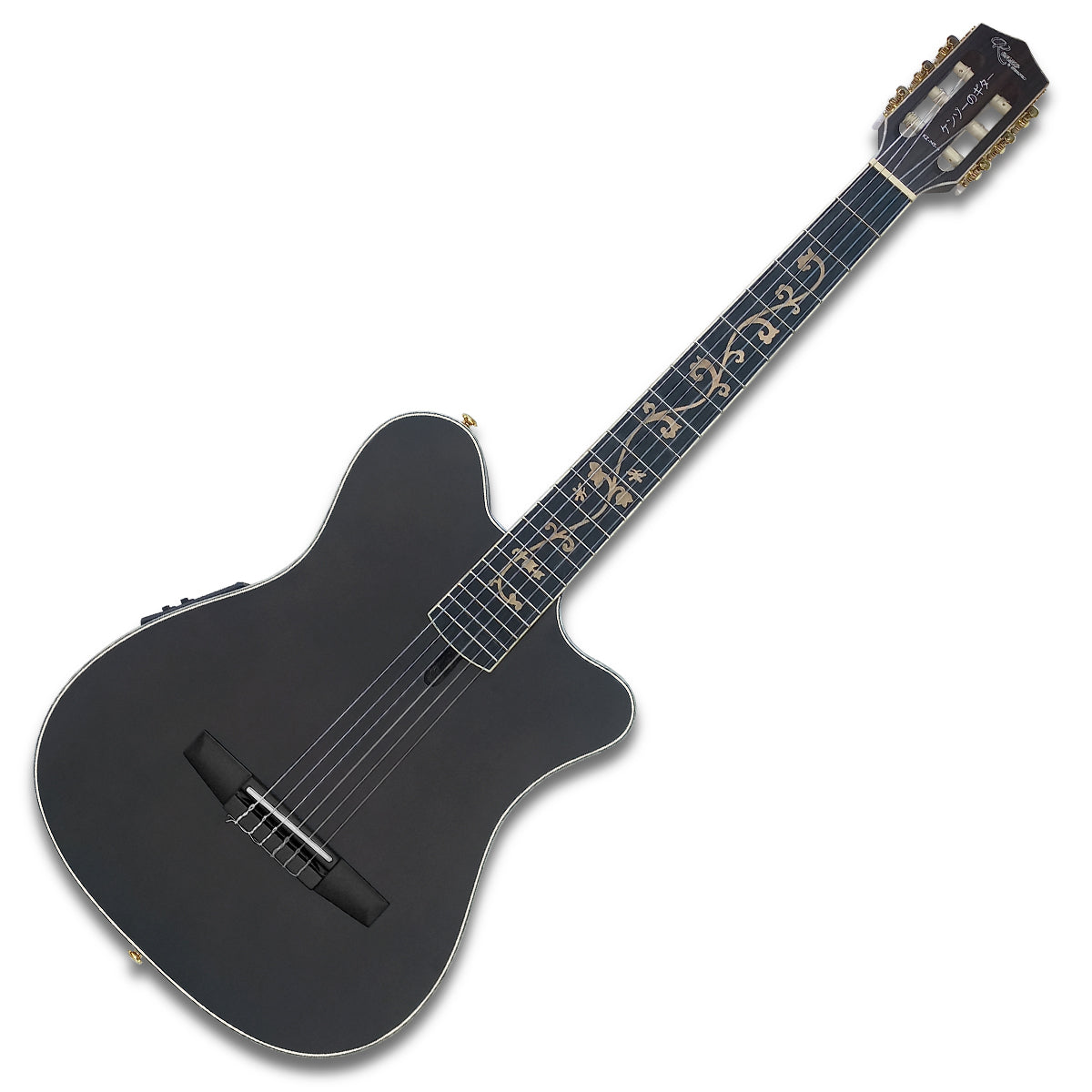 Guitarra Electroacústica 6 Cuerdas  Kz-ns-6 By Steelpro