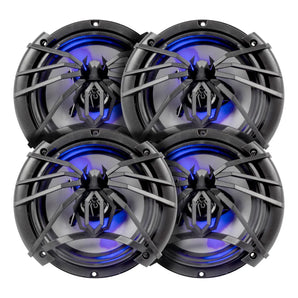 Kit Autoestereo Bluetooth 1 Din Y 4 Bocinas 6.5 Soundstream