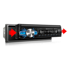 Kit Autoestereo Bluetooth 1 Din Y Bocinas 6.5 Soundstream