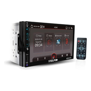 Kit Autoestereo Bluetooth Bocina 6x9  Bocinas 6.5 Steelpro