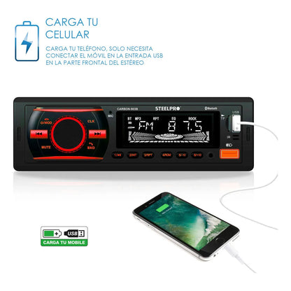 Kit Autoestéreo Par Bocina 6x9 + Par Bocinas 6.5 Soundstream