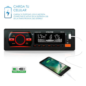 Kit Autoestéreo Par Bocina 6x9 + Par Bocinas 6.5 Soundstream