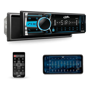 Kit Autoestéreo Steelpro Desmontable+bocinas 6.5 Soundstream