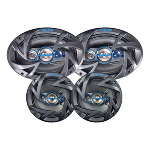 Kit De Bocinas Par De 6x9 Y Par De 6.5  Omicron Steelpro