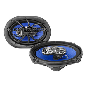 Kit Par Bocinas De 6x9 Y Par De 6.5 4 Vias By Soundstream