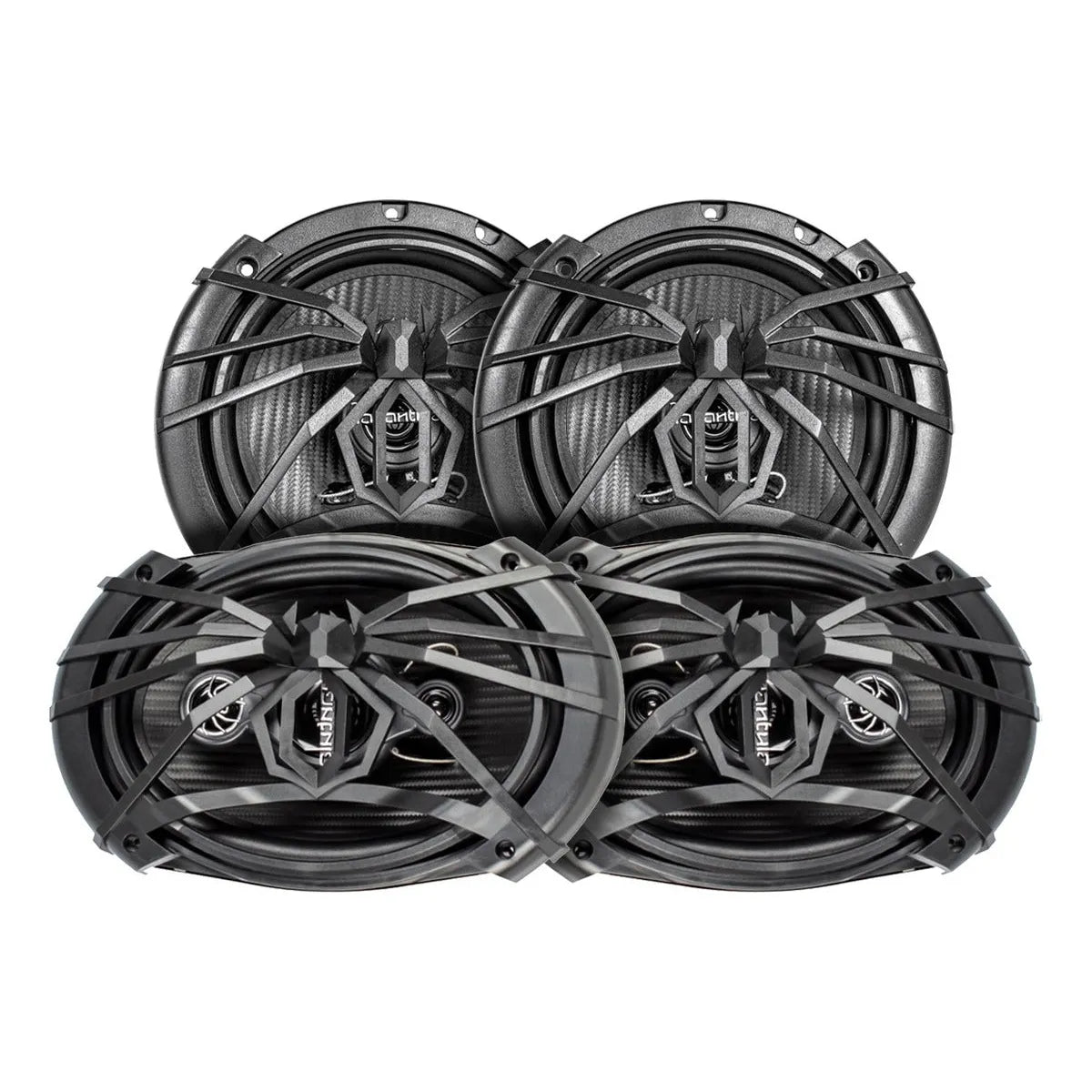 Kit Par De Bocinas 6x9 + Par De Bocinas 6.5 - Soundstream