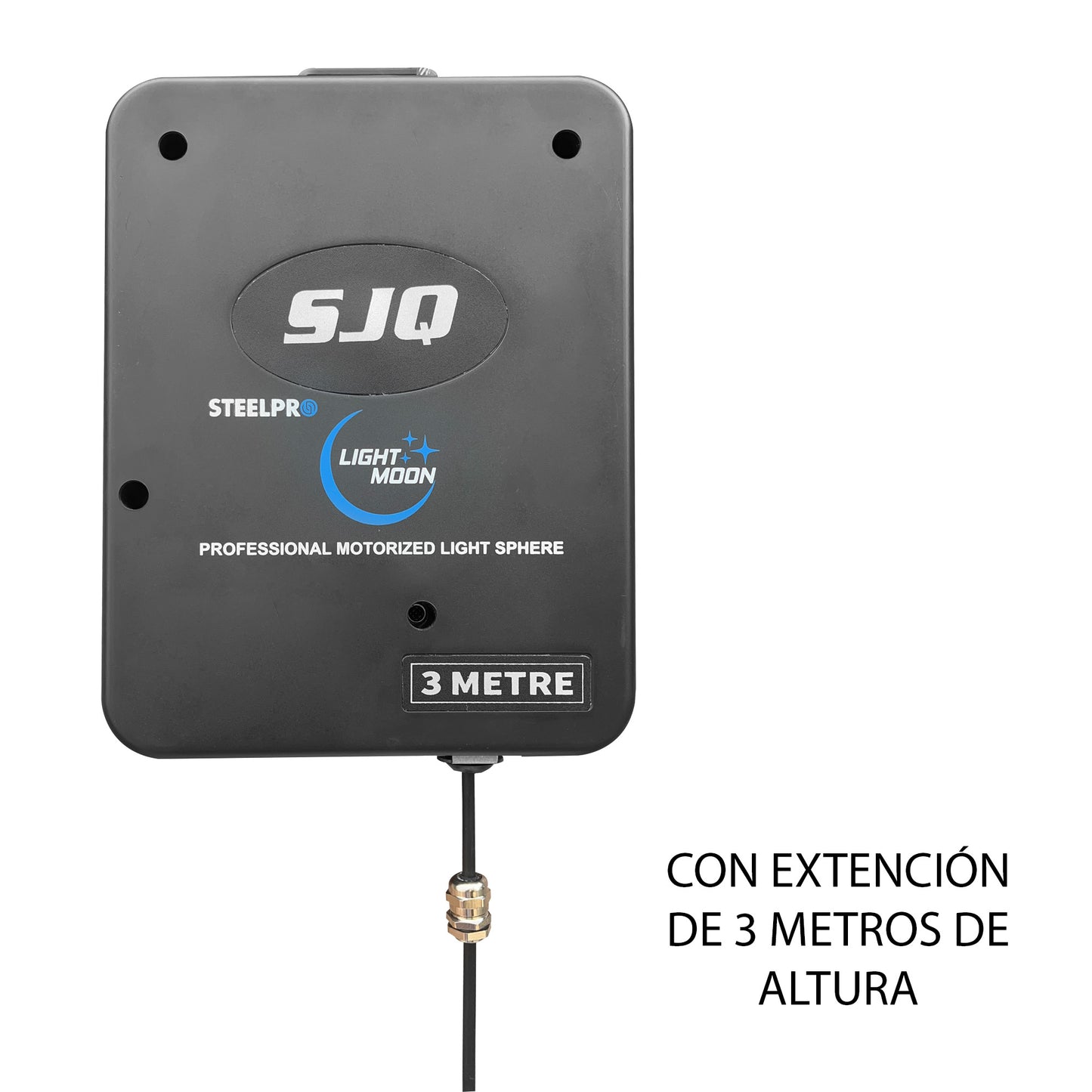 LIGHT MOON Esfera Led Motorizada 100w Bola Cinética Steelpro