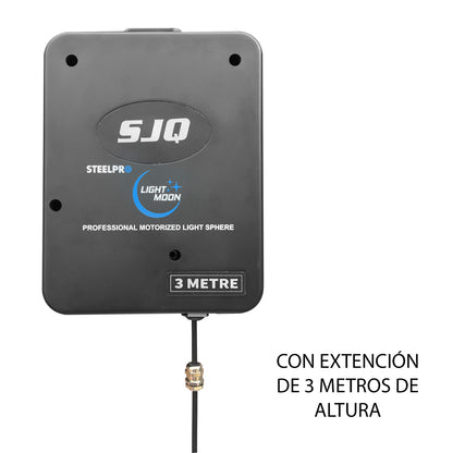 LIGHT MOON Esfera Led Motorizada 100w Bola Cinética Steelpro