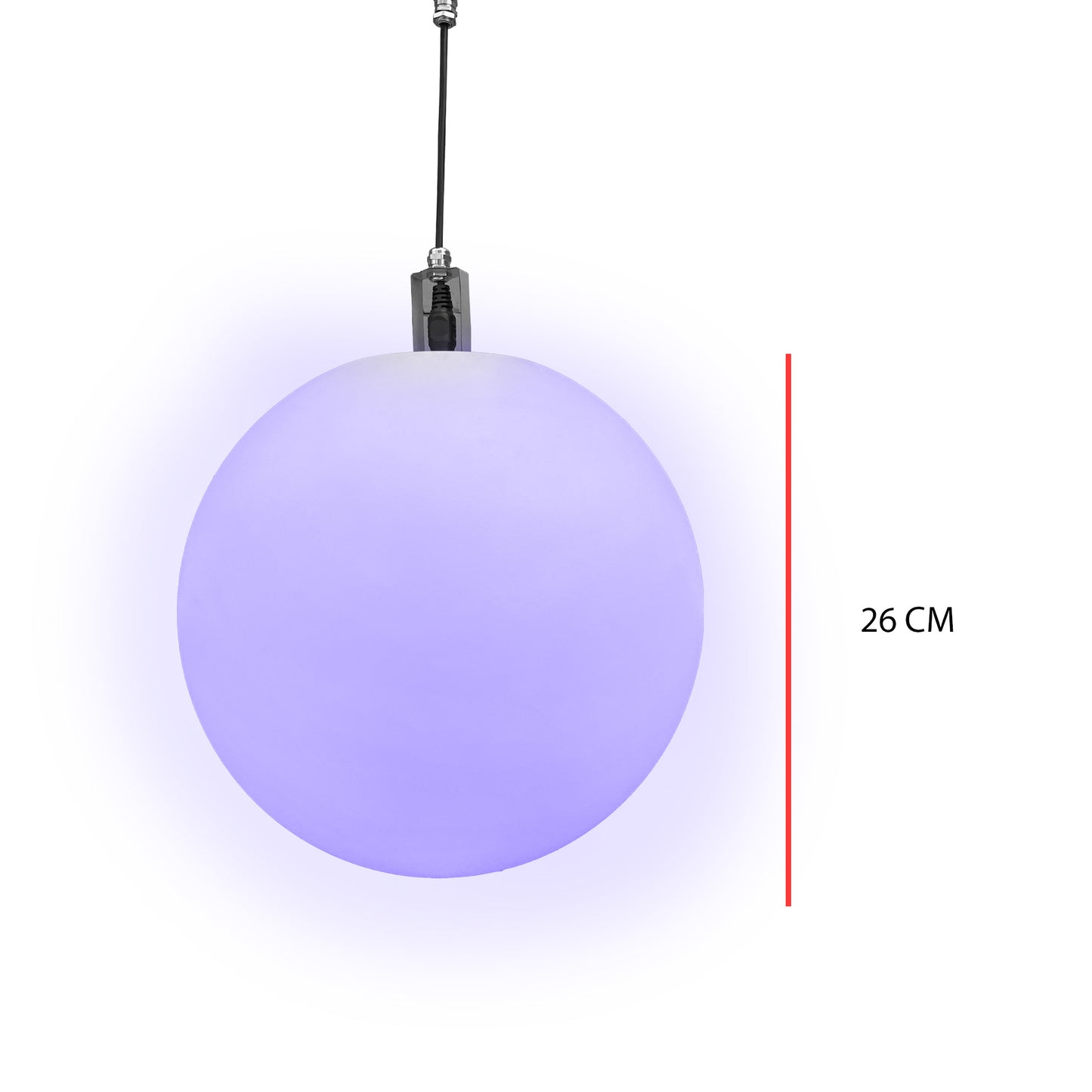 LIGHT MOON Esfera Led Motorizada 100w Bola Cinética Steelpro