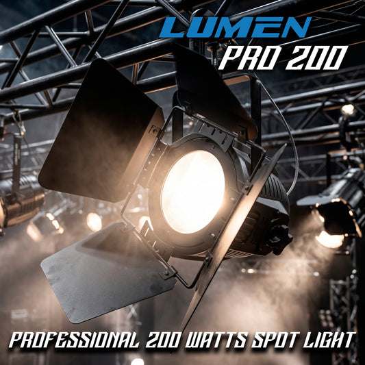 Reflector Fresnel Led 200w Dual White Steelpro Dmx