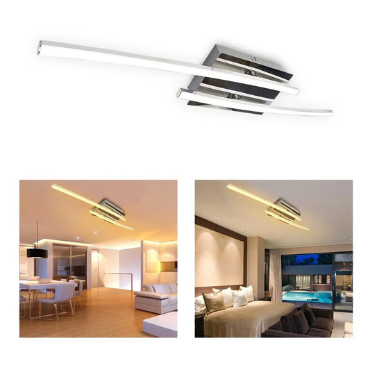 Lampara Led Moderna Innovadora Sala 75cm 140w Equivalente