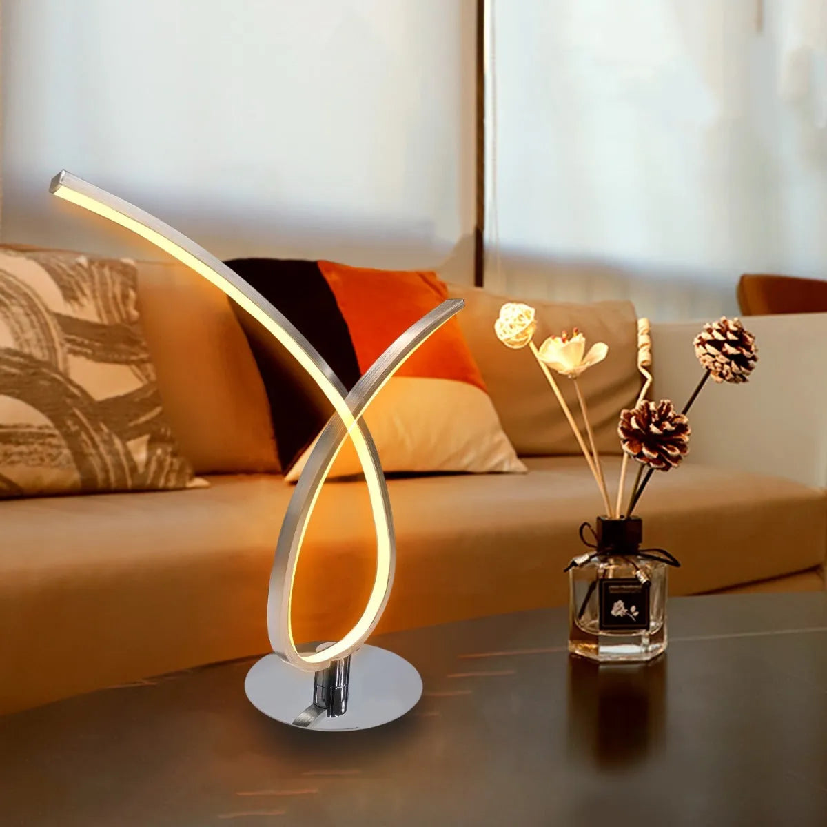 Lampara Moderna Innovadora Mesa Led 130w Equivalente