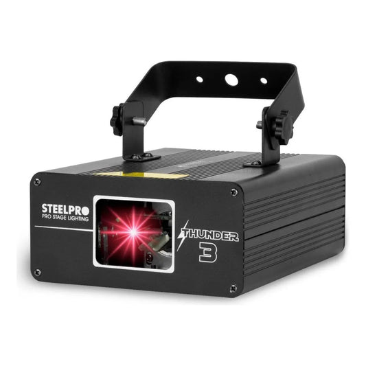 Laser Profesional Rgb Full Color Dj Dmx Thunder-3 Steelpro