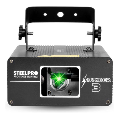 Laser Profesional Rgb Full Color Dj Dmx Thunder-3 Steelpro