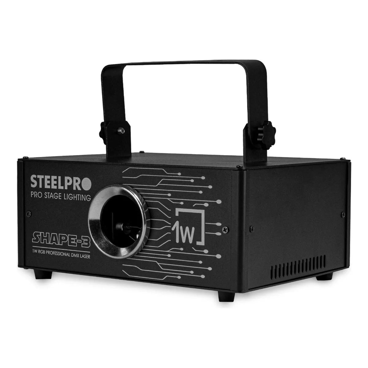 Laser Rgb, 12 Canales Dmx512, Iluminacio Steelpro - Shape-3