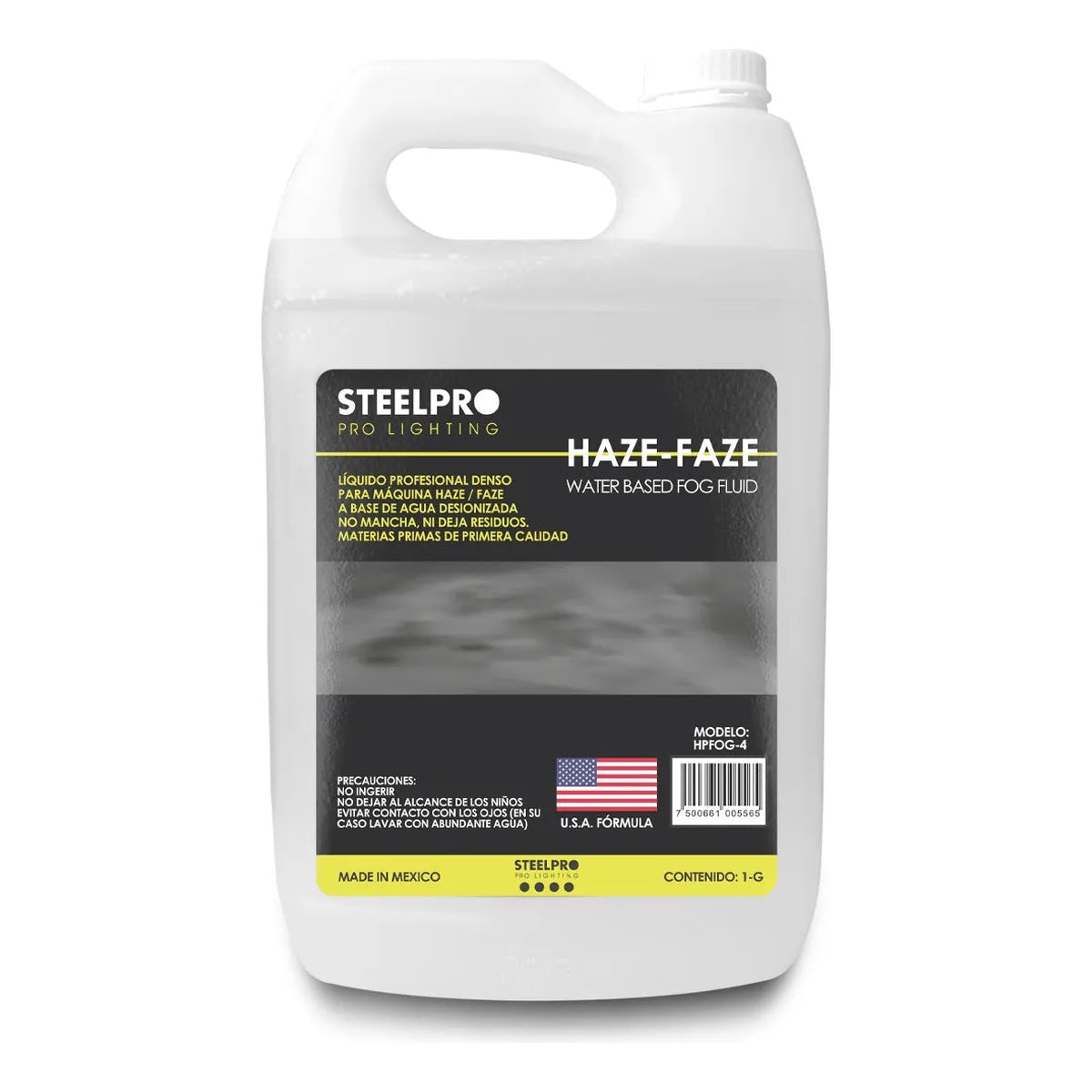 Líquido Para Cámara De Humo Haze Base Agua 1 G Steelpro