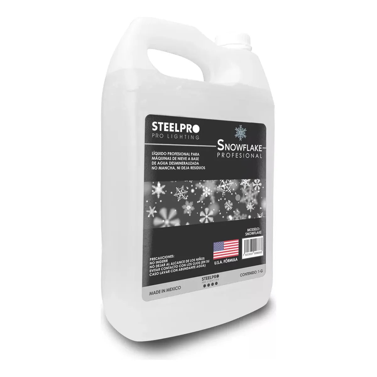 Liquido Profesional Para Maquina De Nieve Base Agua Steelpro