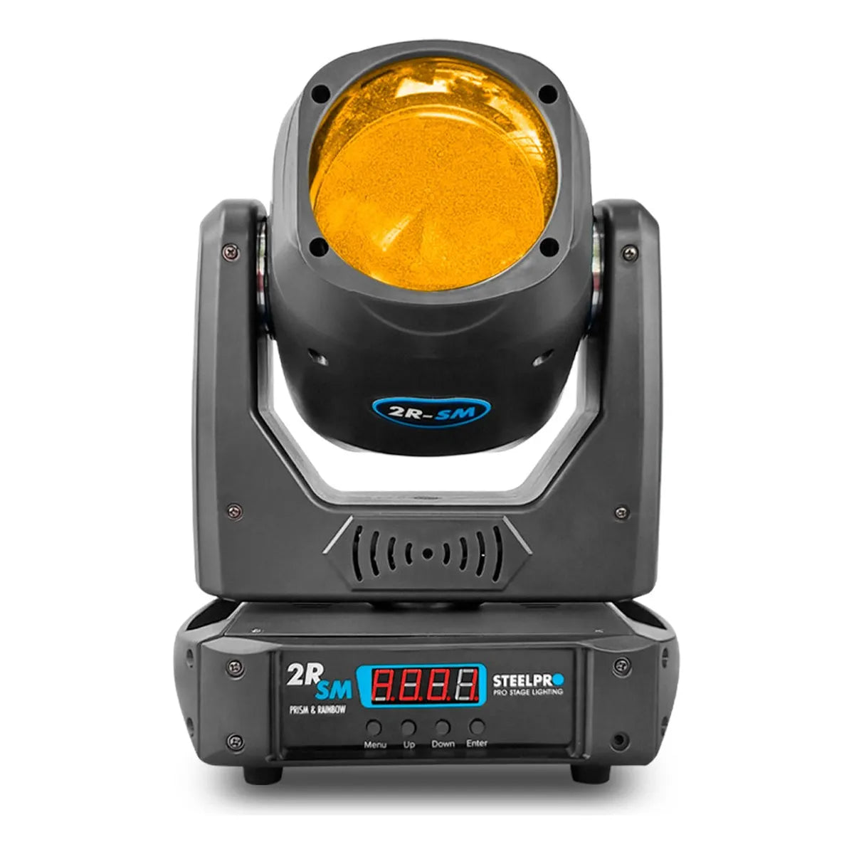 Luz De Escenario Led Cabezal Móvil Steelpro 2rsm-k 127v Luces Color Disco De 8 Colores