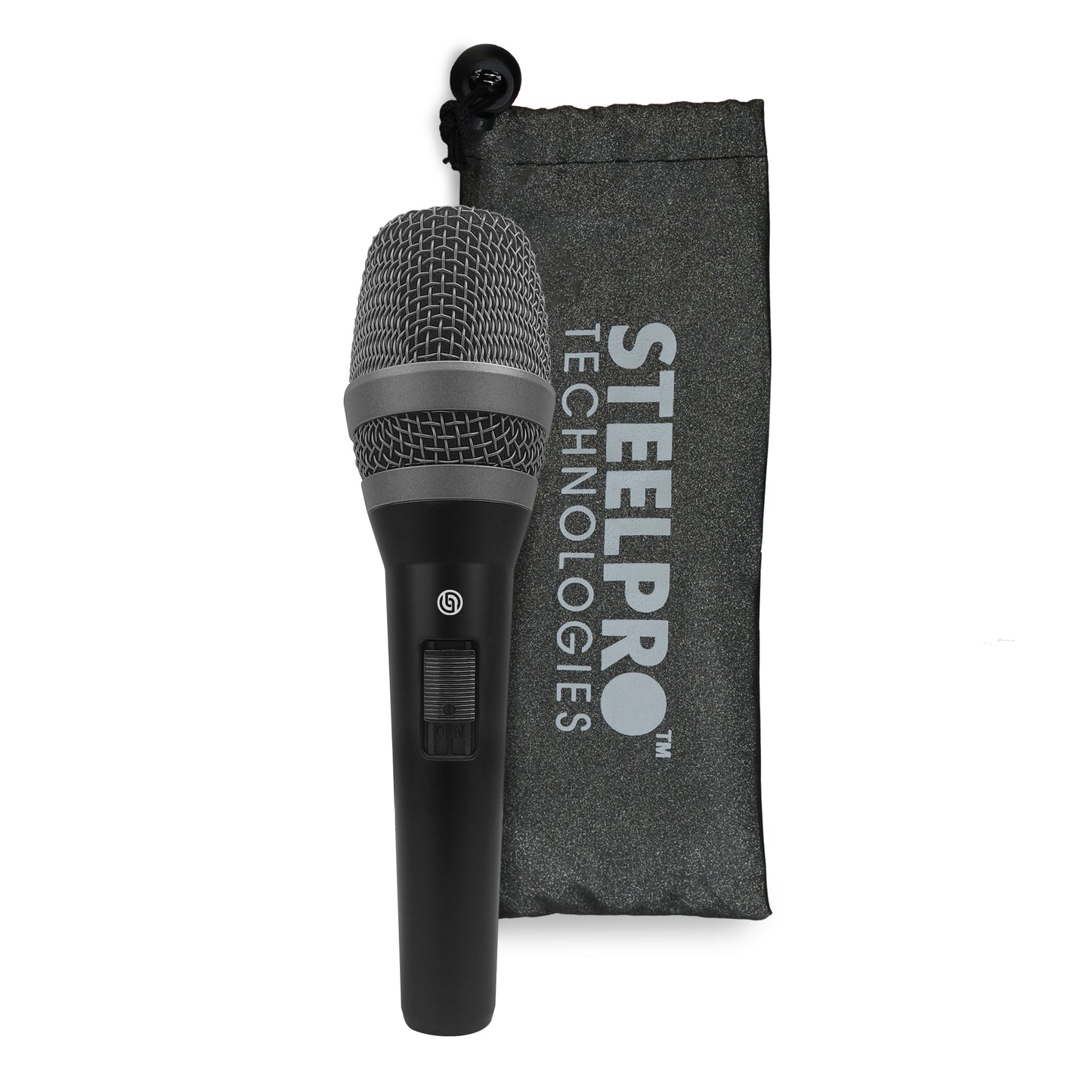 MC-PRO-100 Micrófono Profesional Para Vocalistas Cápsula Dinámica Cardioide XLR Audio En Vivo Karaoke Conferencias Eventos Respuesta 50Hz-12000Hz Steelpro