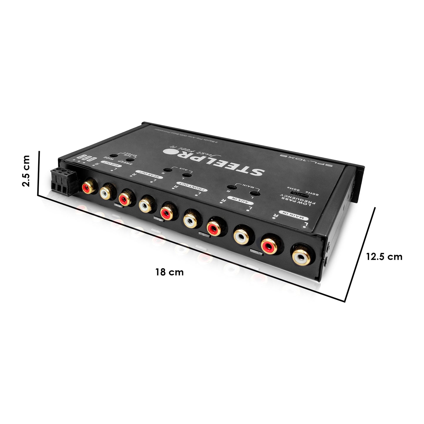 Ecualizador Pre-amp 5 Bandas Efecto Epicentro 9volt Steelpro