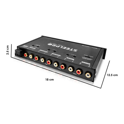 Ecualizador Pre-amp 5 Bandas Efecto Epicentro 9volt Steelpro
