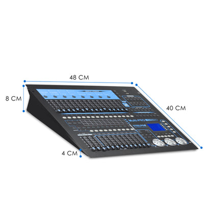 MULTIPRO Consola Profesional 1024 Mini Pearl Dmx Steelpro